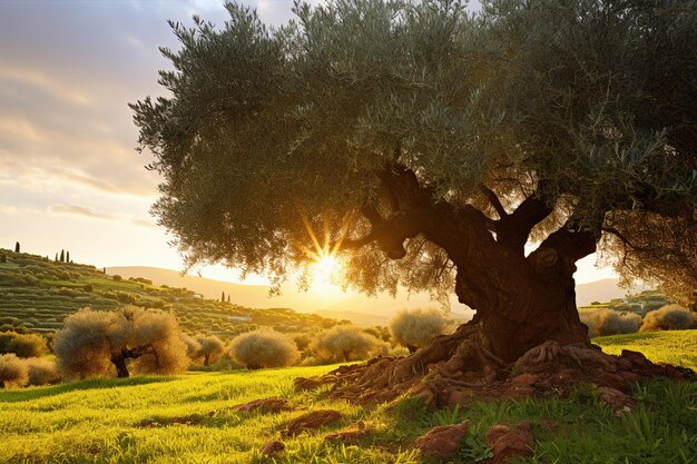 Olive Tree Serenity