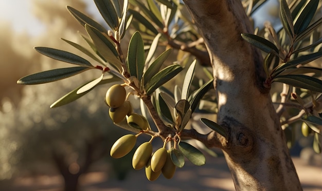 Olive trees olive tree plantations