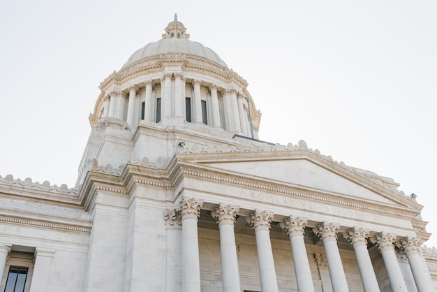 Olympia USA maart 2019 Washington State Capitol op een lentedag