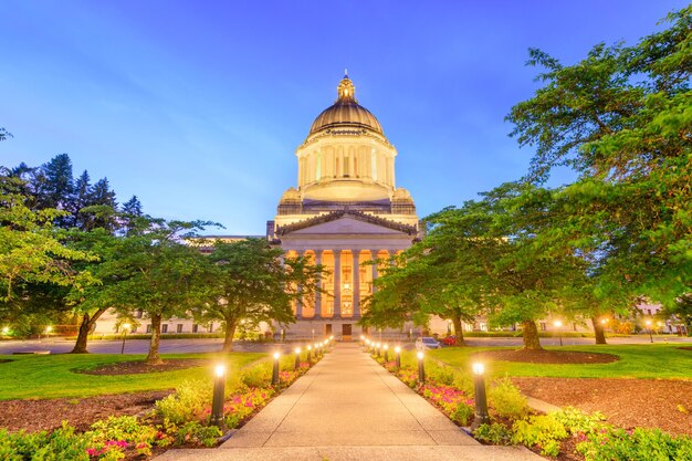 Olympia Washington USA state capitol building