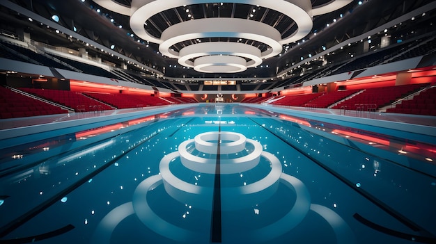 Фото Олимпийская платформа для прыжков в воду