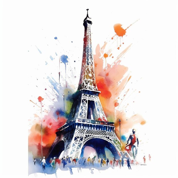 Premium AI Image Olympic Games in Paris 2024