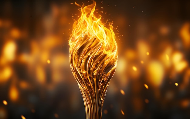 olympic games Torch Flame