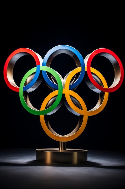 C program to draw the Olympics Logo using graphics - GeeksforGeeks