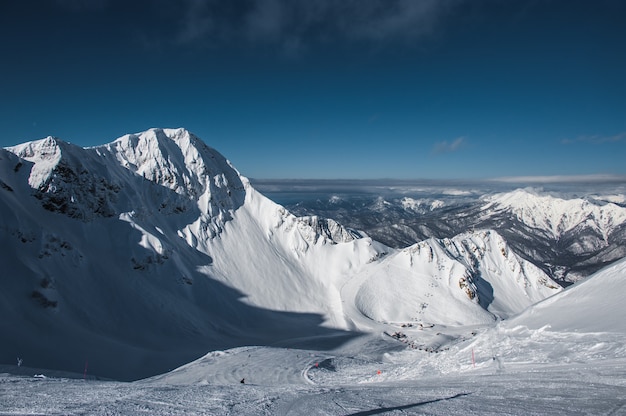 Olympic Ski resort, Krasnaya Polyana, Sochi, Russia