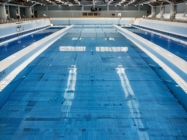 Photo olympic swimming pool