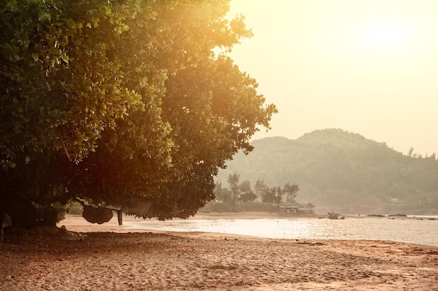 Om beach in India