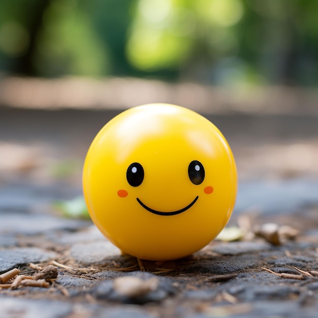 Foto omarm de joy smiley-achtergronden emoticons en happy emoji's voor world smile day en daarna