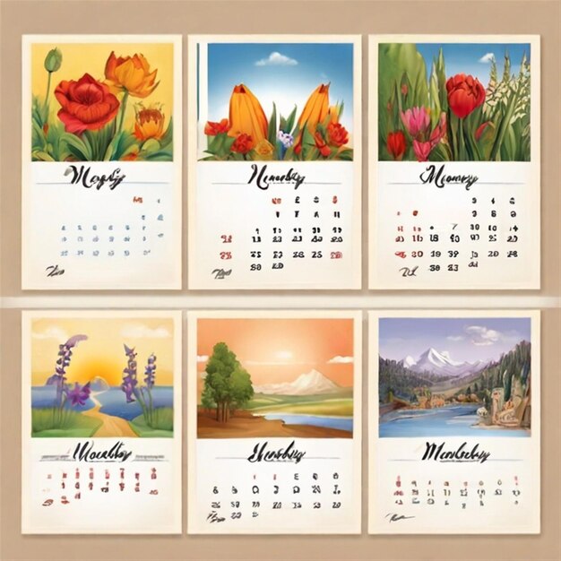 Omarm het komende jaar Kalender 2024 Organiseer het plan en neem elke dag in beslag