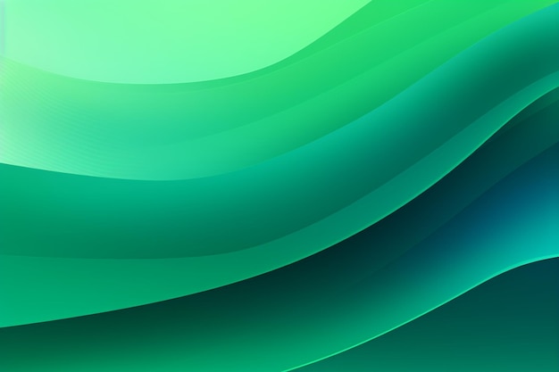 Ombre green abstract background