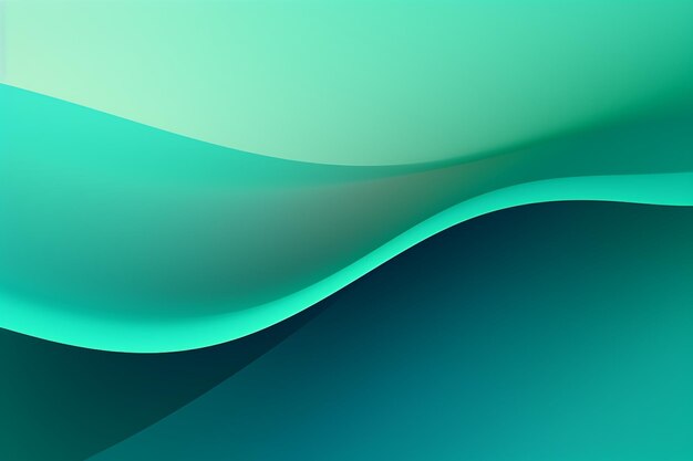 Ombre green abstract background
