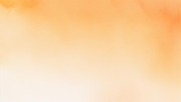 Ombre Orange watercolor texture paper background