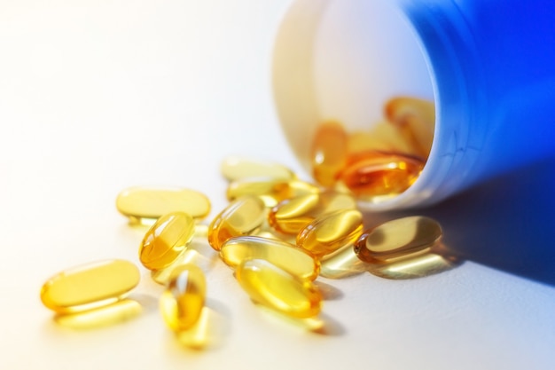 Omega 3 fatty acid capsules