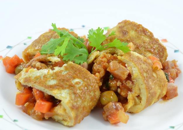 Omelet Thaise stijl