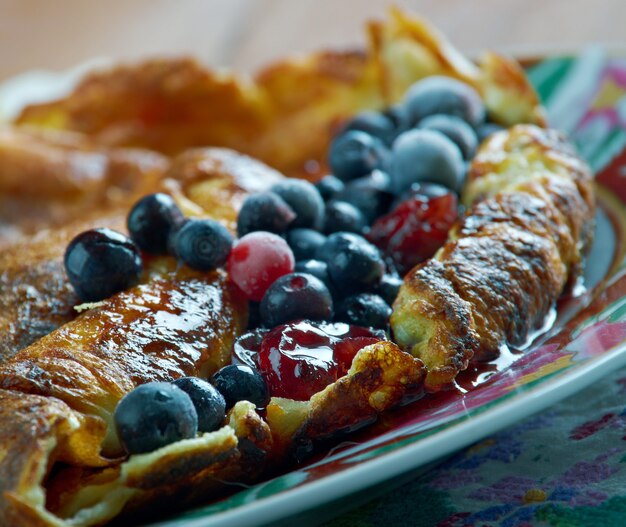 Omlet biszkoptowy - sweet omelette In Poland, Austria,Galichyna