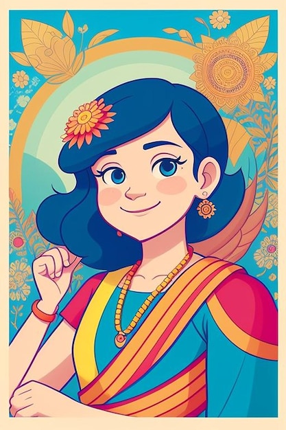 Onam 2024 Cartoon celebration Images