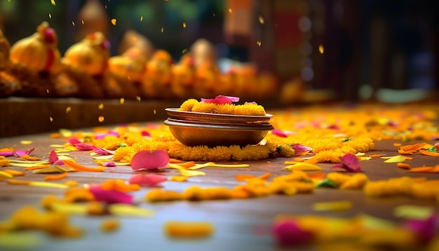 Фестиваль Onam, посвященный минималистичным предметам и концептуальной фотосессии Happy Onam