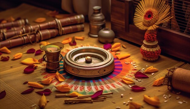 Фестиваль Onam, посвященный минималистичным предметам и концептуальной фотосессии Happy Onam