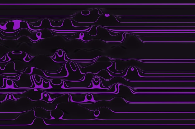 Ondas doen achtergrond Roxo