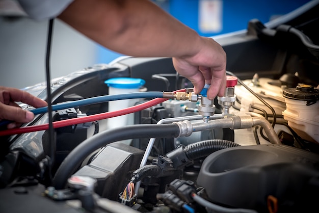 Onderhoud airco van auto