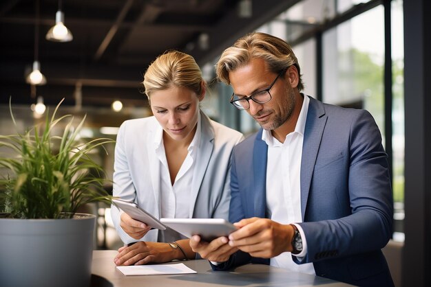 Ondernemers samenwerken met multi-etnische mensen die aan een project werken