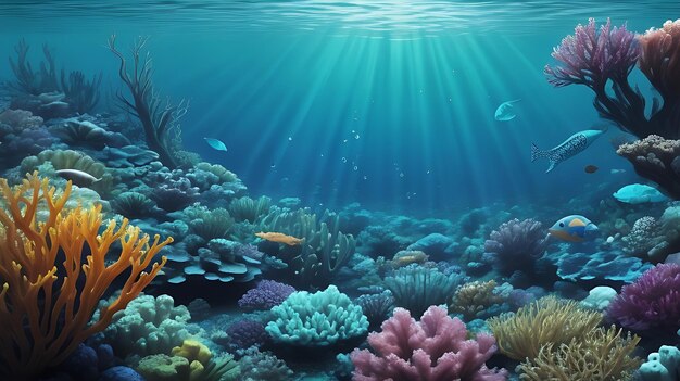 Onderwater Serenity verkent de wonderen van het onderwaterrijk