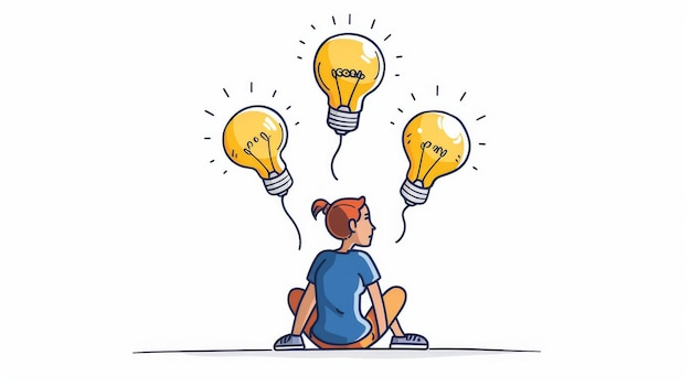 onderwijs concept leren silhouet kind iconen foto school kennis studie academisch