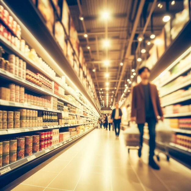 Onduidelijke boekwinkel in de bibliotheek op de plank Onderwijs achtergrond