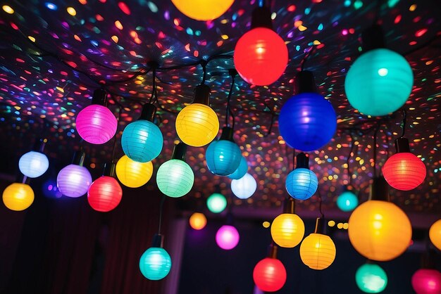 Onduidelijkheid van feestlichtdecoratie