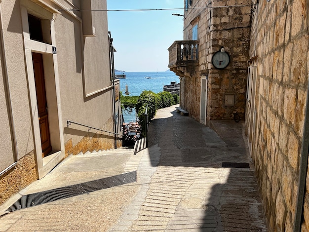 One of the beautiful corners of Vis in Croatia