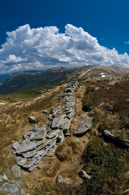 One day hiking in the spring mountains