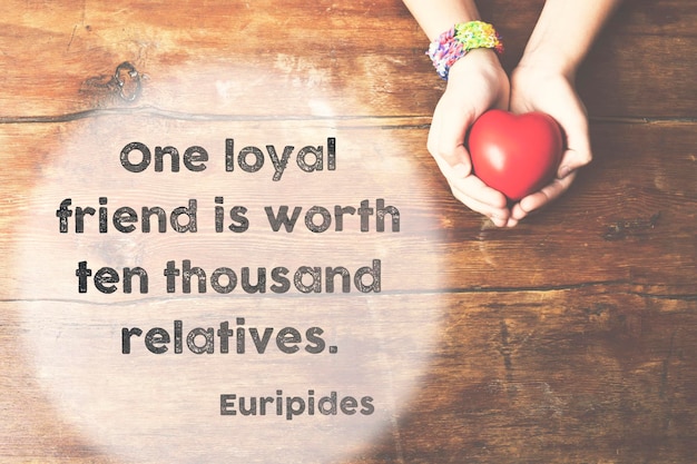 One loyal Euripides