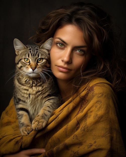 Photo one with a cute cat