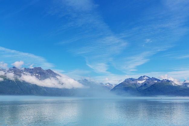 Ongebruikelijke zomerlandschappen van Alaska, Verenigde Staten.