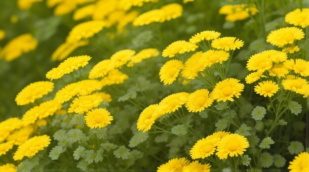 Ongekende schoonheid natuurlijke achtergrond met Tansy Maidenhair's unieke charme