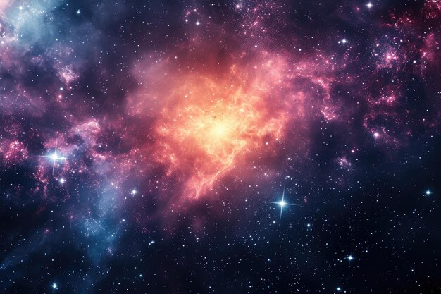 Ongelofelijke achtergrond van het sterrenstelsel