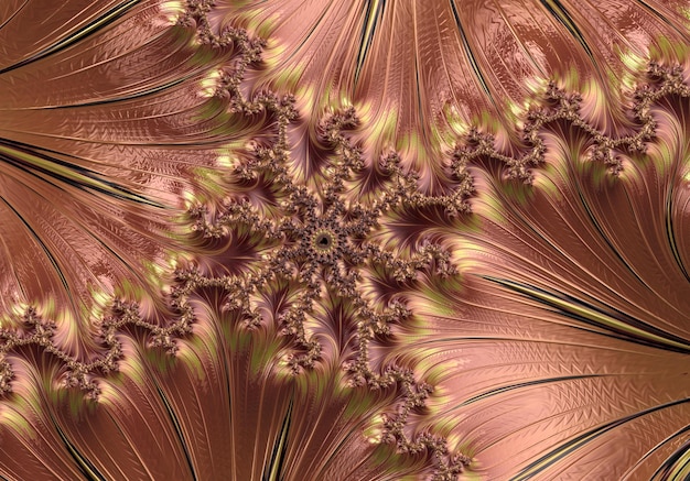 Ongewone abstracte achtergrond fractal illustratie