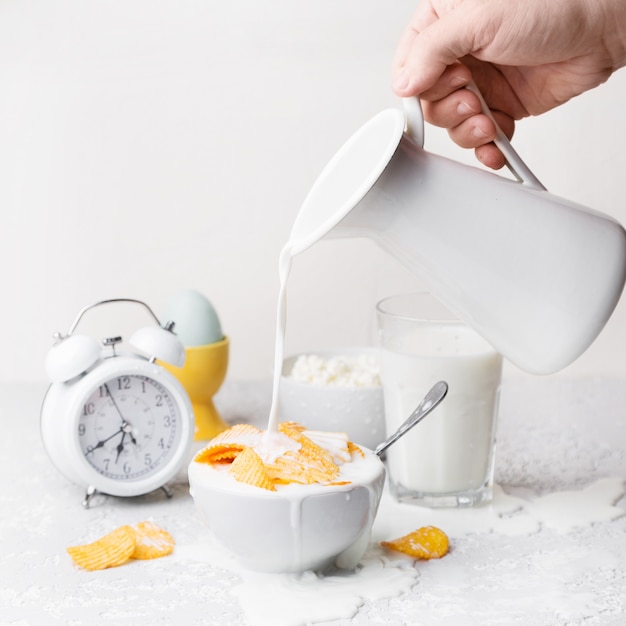 Foto ongezond eten en dieet