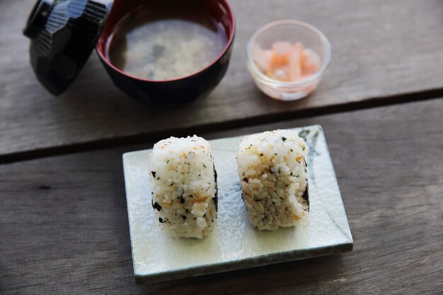 Onigiri rice ball