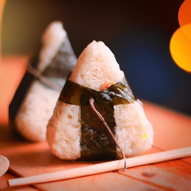 Premium AI Image Onigiri Premium AI Image Onigiri