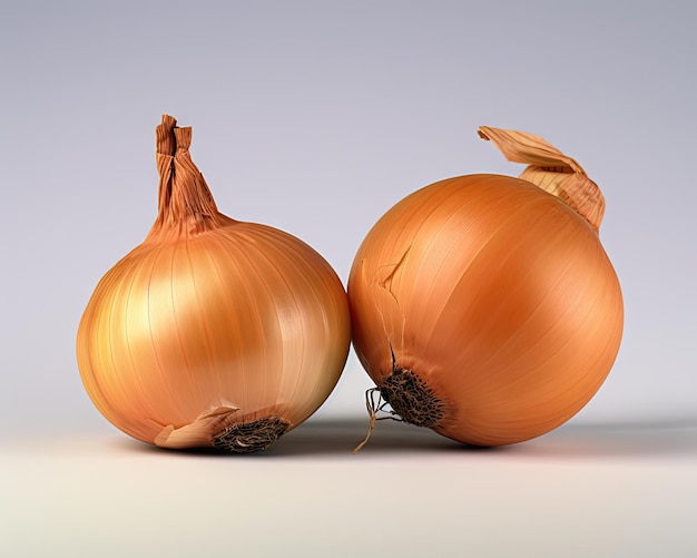 Onion isolated on white background clipping path full depth of field