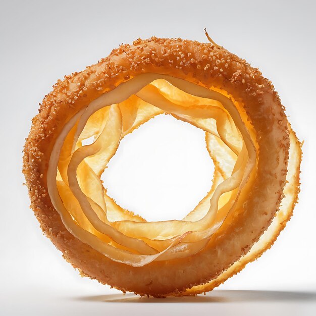 Onion Ring on a white background