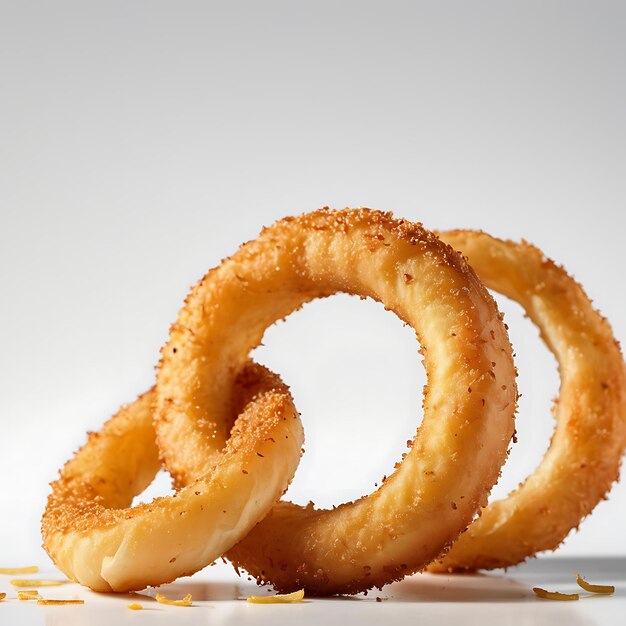 Onion Ring on a white background