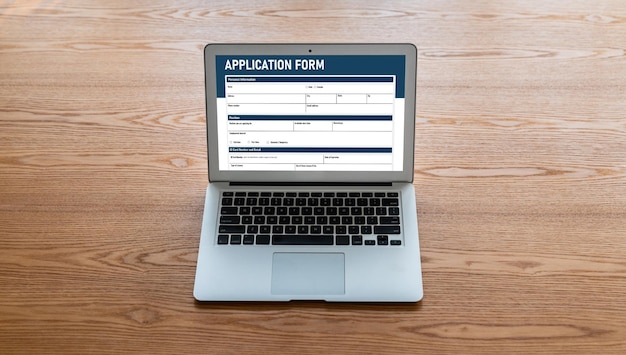 Photo online application form for modish registration