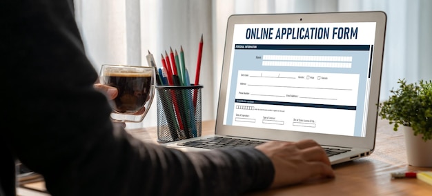 Online application form for modish registration