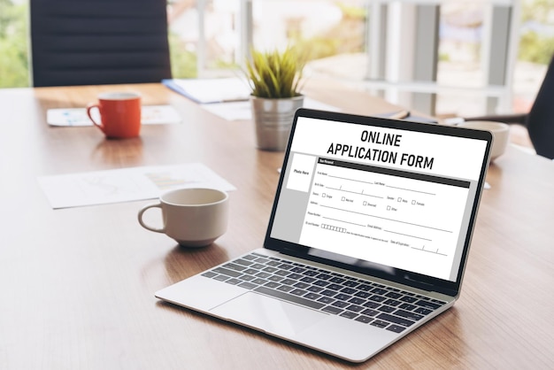 Online application form for modish registration