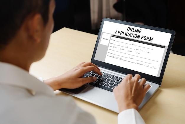 Online application form for modish registration