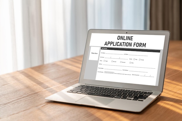 Online application form for modish registration