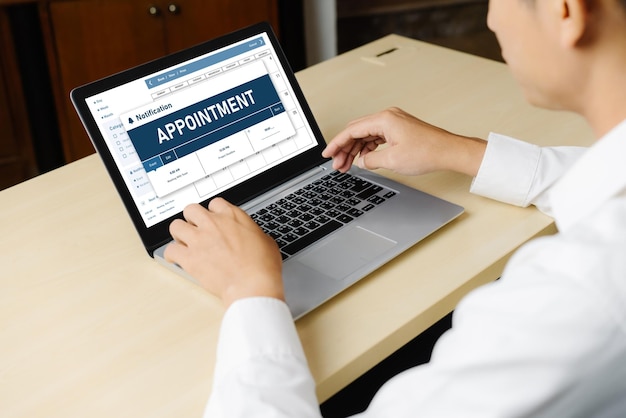 Online applointment booking calendar for modish regristration