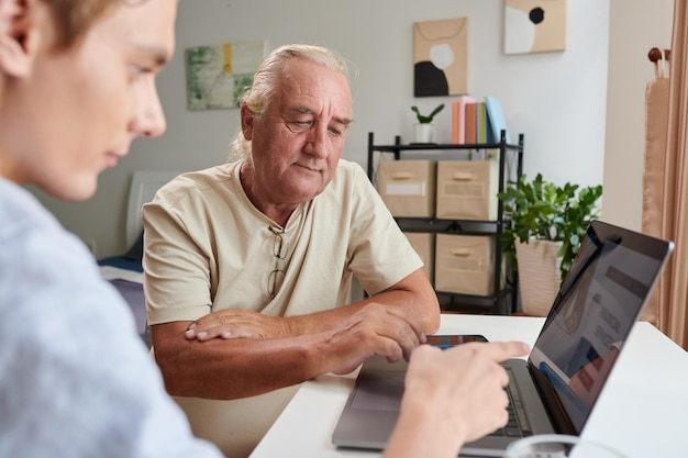 Online bankieren weergegeven